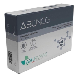 Abunos 30 Capsule - Integratore con N-acetil cisteina, L-glicina e papaina