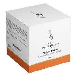 Crema Corpo Idratante Ed Emolliente per Pelle Secca 500 ml