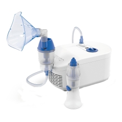 Omron C102 Total - Nebulizzatore a Compressione C102 Total - Trattamento con Doccia Nasale