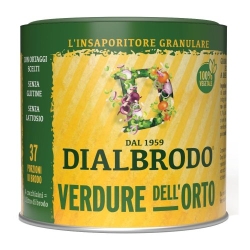 Dialbrodo - Verdure dell'Orto senza conservanti e senza glutine con ortaggi scelti 135 gr