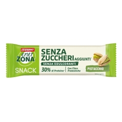 ener ZONA - barretta proteica al pistacchio e cioccolato bianco senza glutine 27 gr