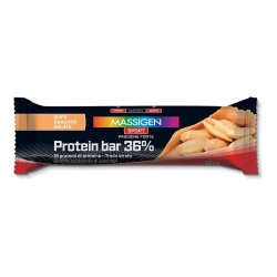 Massigen Sport Protein Bar 36% Gusto Arachidi Salate 50 gr