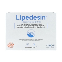 Lipedesin 30 Bustine - Integratore per il lipedema, il controllo del peso e la ritenzione idrica