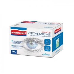 Medipresteril 20 Salviette Oftalmiche per l'Igiene Oculare