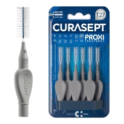 Curasept Proxi T27 - 6 Scovolini Interdentali per Spazi Ampi Grigio