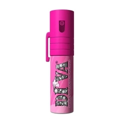 Diva Top - Spray al Peperoncino Rosa per Difesa Personale Legale con Portachiavi 15 ml