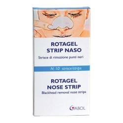 Rotagel Strip Naso - 10 Strisce Purificanti Per Punti Neri e Impurità