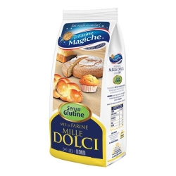 FARINE MAGICHE Mix Mille Dolci senza glutine e senza lievito 400 gr