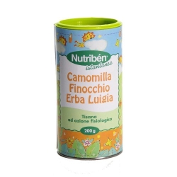 Tisana Istantanea - Camomilla Finocchio Erba Luigia per Lattanti dalla Nascita 200 gr