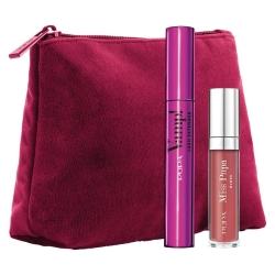 PUPA Kit Vamp! Lash Extender & Gloss - Mascara Lash Extender + Gloss Labbra Effetto 3D + Pochette