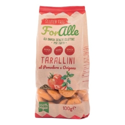 Tarallini con pomodoro e origano senza glutine 100 gr