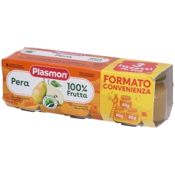 Pera - Omogeneizzato Per Neonati Dal 4° Mese 3 Vasetti x 80 gr