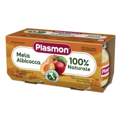 Mela Albicocca - Omogeneizzati Per Bambini 2 Vasetti x 80 gr
