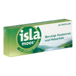 Isla Moos - 30 Pastiglie Muschio Islandese Gola e Voce