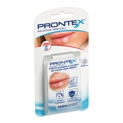 Prontex Hydrocomfort - 12 Cerotti Idrocolloidali per Herpes Labiale