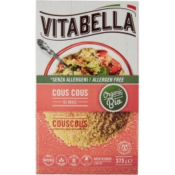 Cous Cous di Mais - cous cous senza glutine 375 gr
