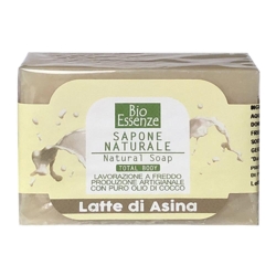 Bioessenze Latte di Asina - Sapone Naturale Artigianale Idratante e Nutriente per Pelli Sensibili 100 gr