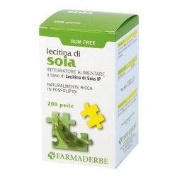 Lecitina Di Soia 200 Perle - Integratore per il metabolismo dei grassi