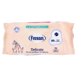 4 Confezioni da 70 Salviettine Delicate per Bambini