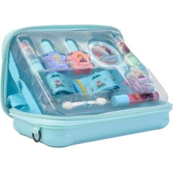 Lip Smacker Frozen - Valigetta Trucchi Frozen Bambini con Palette di Ombretti, Make-up per Labbra e Unghie con Accessori