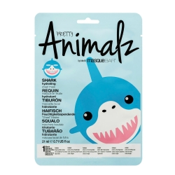 Animalz Squalo - Maschera Viso in Tessuto Nutriente, Idratante e Illuminante
