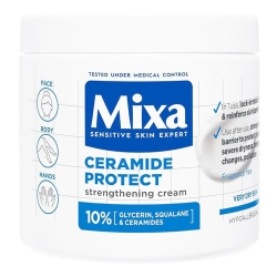 Ceramide Protect - Crema Viso Corpo Mani Rinforzante Idratante per Pelli Molto Secche 400 ml