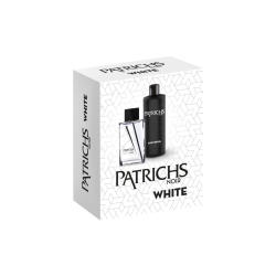 Cofanetto Patrichs Noir White - Eau de Toilette 100 ml + Gel Doccia 200 ml