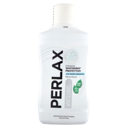 Collutorio Whitening Protettivo Remineralizzante per Denti e Gengive Sensibili con Acido Ialuronico Senza Alcool 500 ml