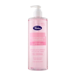 VENUS Acqua Micellare Sensitive - Struccante Lenitivo Per Pelli Sensibili 400 ml