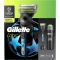 GILLETTE Labs Rasoio Uefa Champions League - Kit per la rasatura con lametta, manico, gancio e gel da barba 198 ml