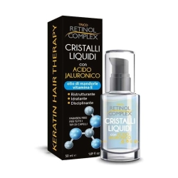 Cristalli Liquidi Con Acido Jaluronico - Elisir Capelli Idratante e Nutriente 50 ml