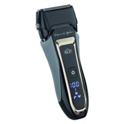 Hr2025 - Rasoio ricaricabile waterproof con 2 lame in acciaio inox