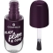Gel Nail Colour - Smalto Unghie N. 084 black plum