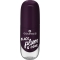 Gel Nail Colour - Smalto Unghie N. 084 black plum