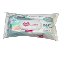 Dealo Baby Ultra Sensitive - 100 Salviettine Imbevute Delicate