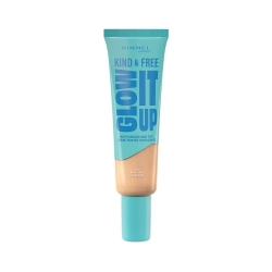 RIMMEL Kind & Free Glow It Up - Fondotinta Liquido N. 010 rose avorio