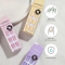 imPRESS Color 'Frosting' - 30 Unghie Finte Adesive Effetto Gel Ricostruzione
