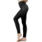 Solidea Silver Wave Long - Leggings Donna Micromassaggianti Compressione Graduata Taglia M/L Nero
