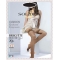 Solidea Fashion Gaduated Compression Brigitte - Calza autoreggente Micro Rete 70 den (12/15 mmhg) Taglia L Moka