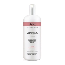 Vebix Phytamin Active - Bagnodoccia Fiori di Cotone Per pelli miste 1 Lt