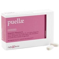 Puellae 20 Compresse - Integratore alimentare Per Il Periodo Mestruale