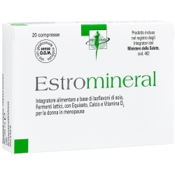 Estromineral 20 compresse - integratore per i disturbi della menopausa