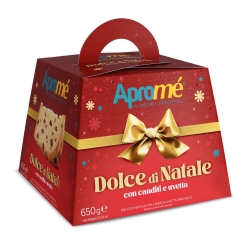 Aporomé - Panettone aproteico con uvetta e canditi 650 gr