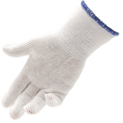 Guanti 100% Cotone Per Dermatiti e Pelli Sensibili Taglia L