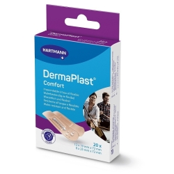 Dermaplast Comfort - 20 Cerotti in Tessuto Elastico 2 Formati
