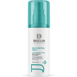 Bioclin Deo Control Vapo - Deodorante Antitraspirante 48h con prebiotico e niacinamide 100 ml