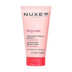 NUXE Very Rose - Crema Mani e Unghie Idratante Lenitiva e Protettiva 50 ml