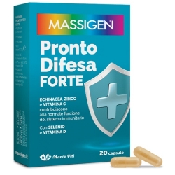 Massigen Pronto Difesa Forte 20 Capsule - Integratore per il sistema immunitario