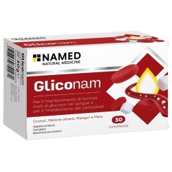 Gliconam 30 Compresse - Integratore per il metabolismo dei carboidrati e il glucosio