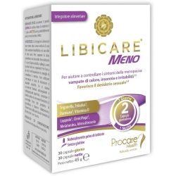 Libicare Meno 60 Capsule - Integratore per la menopausa e il desiderio sessuale